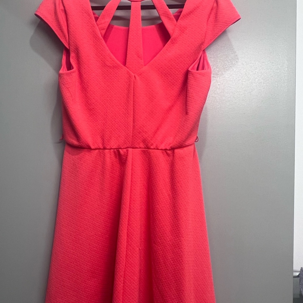Chic Coral Dress